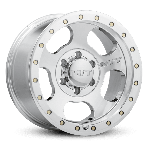 1 Mickey Thompson 17x9 6X5.50  00 Canyon Pro Polished Polished with Zinc Bolts Wheel Rim