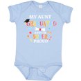 thumbnail image 3 of Inktastic My Aunt Graduated and I'm Super Proud Boys or Girls Baby Bodysuit, 3 of 5