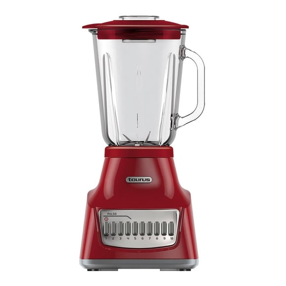 Licuadora Taurus Potenza Rouge 10 Velocidades Roja