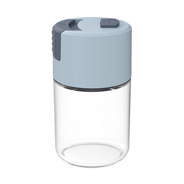 Lubelski 100ml Spice Jar Push Type Leak Proof PP Good Air Tightness Mini Seasoning Container Kitchen Accessories