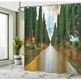 thumbnail image 5 of Ambesonne Italy Shower Curtain, Europe Country Village, 69"Wx75"L, Multicolor, 5 of 5