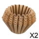 thumbnail image 1 of Filtros de café de papel,Papel de filtro de café Accesorios para máquinas de café,Cesta de filtro de café Papel de filtro de café portátil,Filtros de café Papel para servir Herramienta, 1 of 3