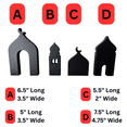 Merch Table Styling eMart4U 4-Pcs Masjid & Minar Decor Set (5