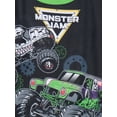 thumbnail image 2 of Monster Jam Boys Long Sleeve Tee and Pants Pajama Set, 2-Piece, Sizes 4-10, 2 of 3