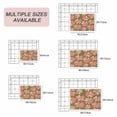 thumbnail image 6 of Spring Blooms Botanicals Outdoor Rug 3x5 Ft, Non Slip Washable Area Rug, Summer Flowers Pink Green Patio Rugs Carpet Runner, Large Floor Mat for Indoor/Outdoor Deck Porch Camping, 6 of 8