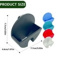 thumbnail image 3 of Dip Can Holder Holster Clip to Belt or Car Sun Visor Compatible with Zyn Tins, Pouch Can Holder for Car & Belt Great Gift for Pouch Users 3D Printed Process High-Temperature Resistant Materials,Black, 3 of 4