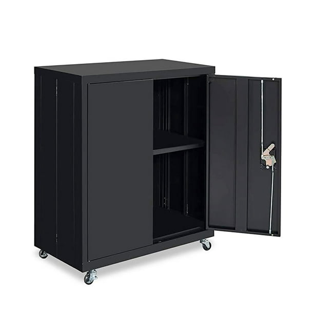 Greatmeet Metal Storage Cabinet With, Under Counter Metal Storage Cabinet