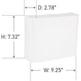 thumbnail image 2 of CL4000-W Craftmade Lighting Builder - Loud Chime-2.78 Inches Tall and 9.25 Inches Wide-White Finish, 2 of 2