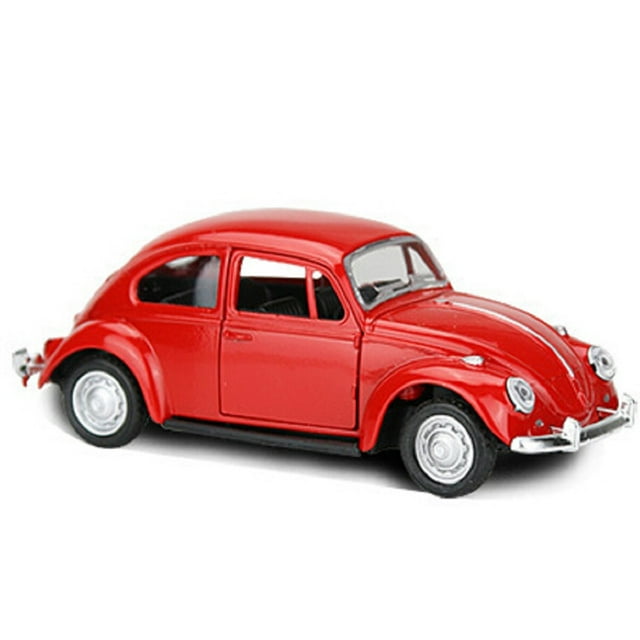 Children Toy Vintage Beetle Diecast Pull Back Car Model Toy