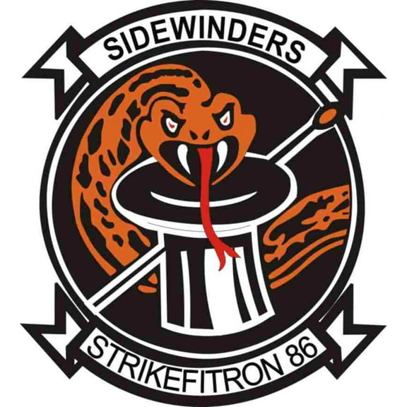 3.8 Inch VFA-86 'Sidewinders' Patch Decal