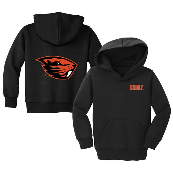 Toddler Chad & Jake Black Oregon State Beavers Pullover Hoodie