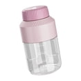 thumbnail image 2 of Licuadora portátil, Mini vaso de batidora, batidos, botella deportiva, máquina de batidos de 100ml, exprimidor de cítricos, taza para viajes, Fitness Tapa única rosa, 2 of 10