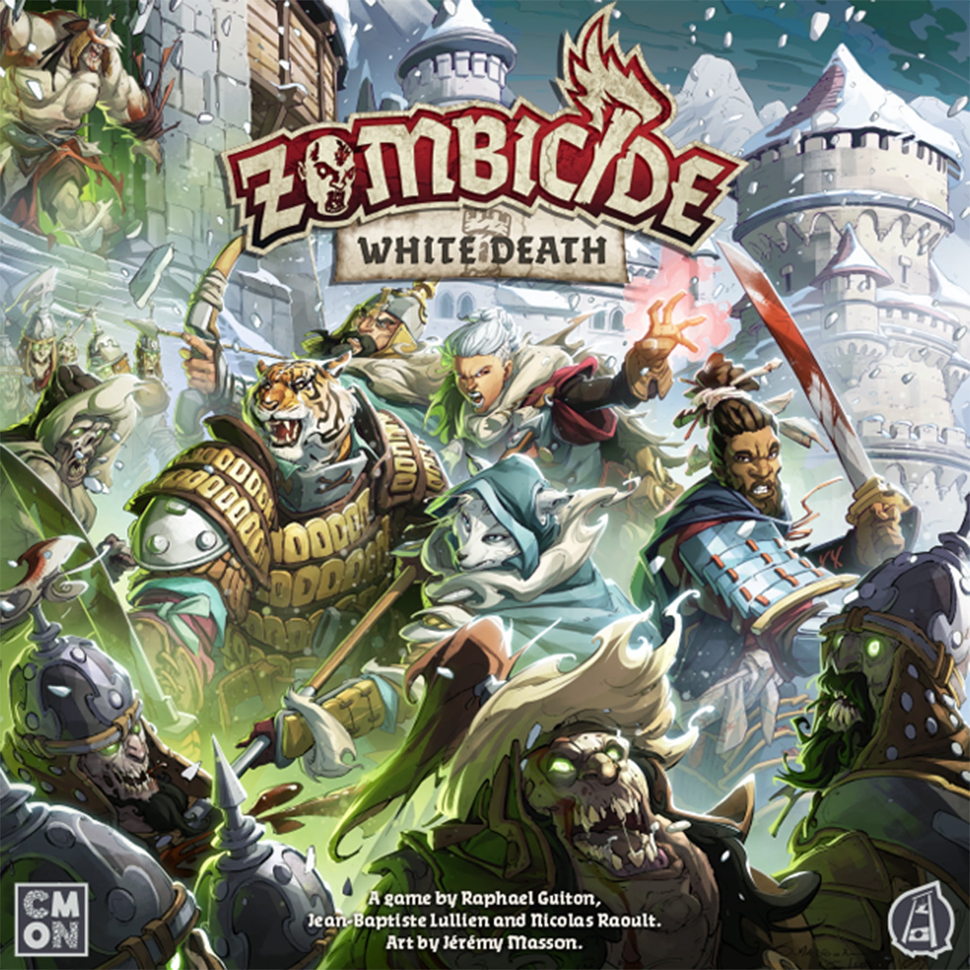Zombicide: White Death Strategy Board Game for Ages 14+, from Asmodee