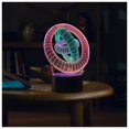 thumbnail image 4 of Colorful Gradient 3D Visual Stereo Light LED Remote Control Night Light, 4 of 5