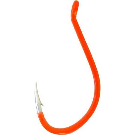 - Gamakatsu Octopus Loose Fit Hook (7-Pack), Size 6, Fluorescent Orange Multi-Colored