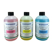 Biopharm Buffer Calibration Solution Kit 3-Pack of 500 ml each pH 4, 7 and 10 Calibration Standards Color coded NIST Traceable For All pH meters