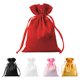 thumbnail image 1 of Bolsas de regalo Beileinice HK con cordón rojo satinado 13 x 18 cm, 30 unidades, 1 of 7