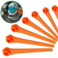 thumbnail image 5 of 100-pack plastutbytesblad för Gardena 9823 9825 9820 9821 Trimmerblad 70mm, 5 of 5