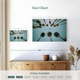 thumbnail image 4 of Elephant Stock Plane Below Palm Trees Wall Art - Horizontal Canvas Wall Art - Living Room Wall Decor - Floral And Botanical Canvas - Blue And Green Decor - 12" x 8", 4 of 8