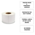 thumbnail image 3 of White Thermal Transfer Labels, Self-Adhesive 3 in Core, 7800 Count, 4 x 3 in, 3 of 5