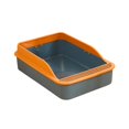 thumbnail image 4 of Caja de arena para gatos Salvador semicerrada duradera bandeja para mascotas para viajes pequeños, 4 of 10