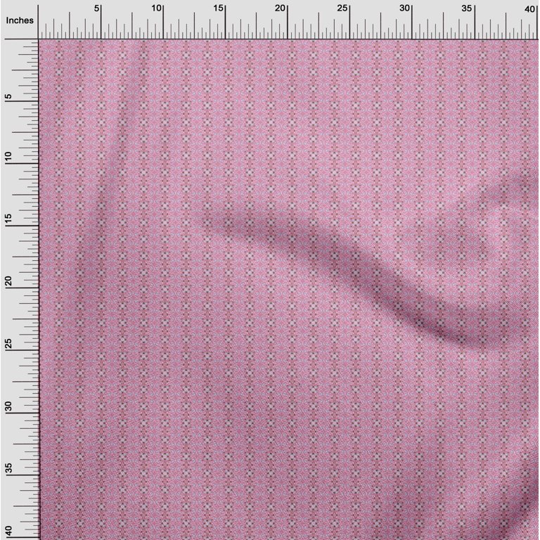 oneOone Viscose Jersey Light Pink Fabric Asian Ikat Dress Material Fabric  Print Fabric By The Yard 60 Inch Wide - Walmart.com