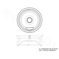 thumbnail image 4 of KITCHEN BASICS 101 Made in the USA 4 Pack (2) 6" & (2) 8" Replacement Chrome Drip Pans for Whirlpool W10278125 W10196405 W10196406, 4 of 8