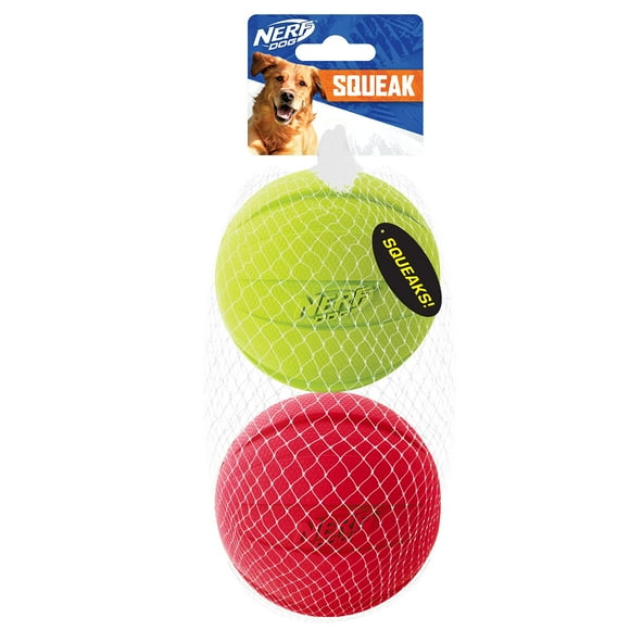 Pelota clásica para perros Nerf Dog con chirriador interactivo de 3,8 pulgadas Nerf Nerf Dog