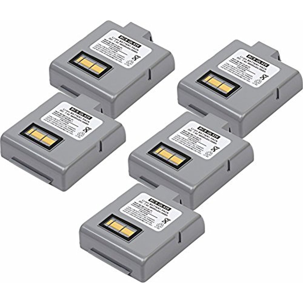 Zebra QL420 Barcode Scanner Battery ComboPack includes 5 x BCSQL420