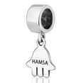 thumbnail image 2 of Hamsa Charm with Blue Opal, 2 of 2