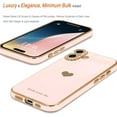 thumbnail image 4 of 3-in-1 Entronix Bundle for iPhone 16, Love Heart Cute Slim Case 2 Screen Protector, Rose, 4 of 8