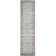 thumbnail image 2 of Unique Loom La Jolla Collection Tone Traditional Runner Rug, 2 Feet 7 Inch x 10 Feet, Light Gray/Dark Gray, 2 of 2