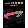 thumbnail image 2 of RAM Acer Predator Vesta II RGB DDR5 32 Go 6000MHz CL36, 2 of 9