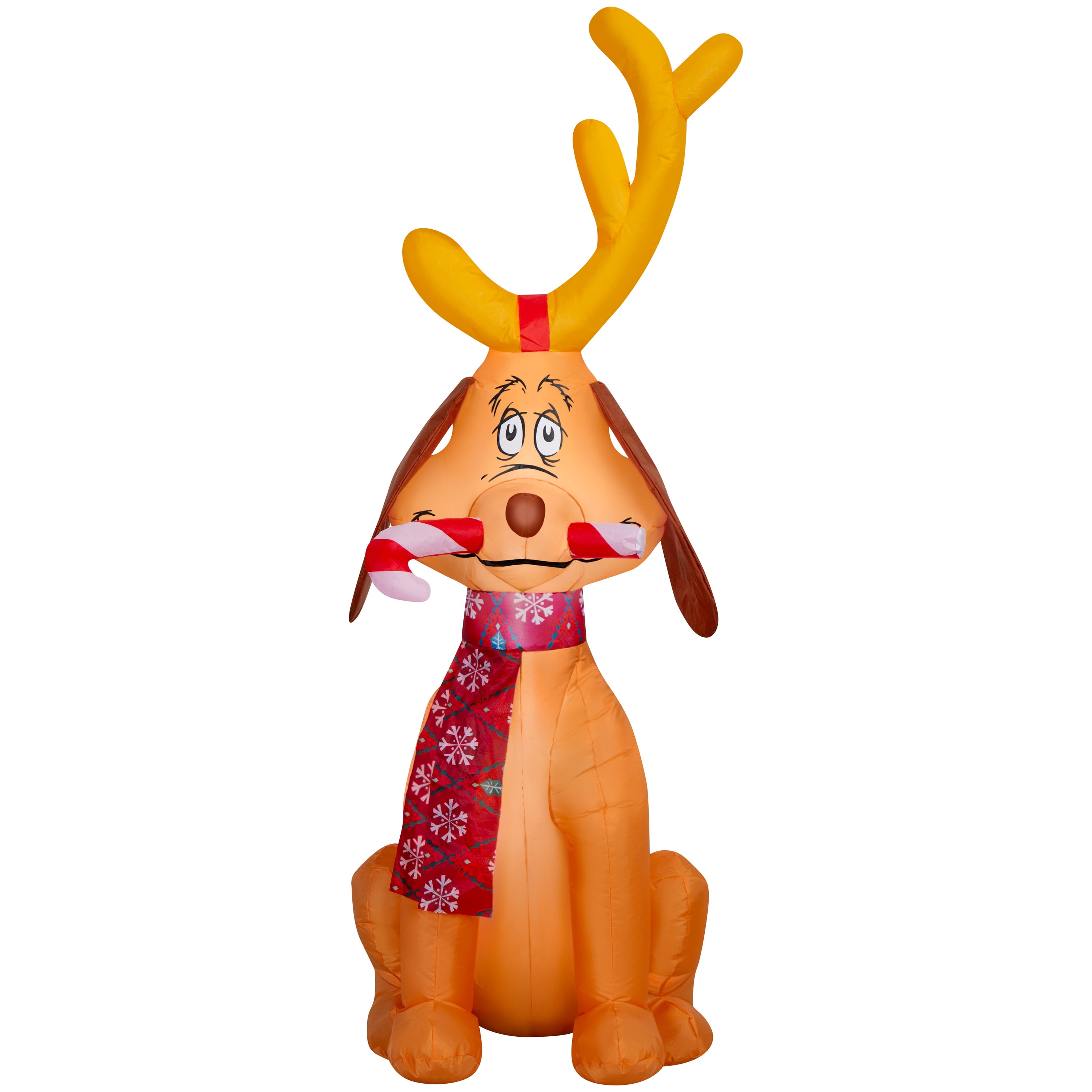 Max gonflable lumineux de Noël avec canne en sucre Dr. Seuss 21,6535 po x 35,0393 po x 59,8424 po x 2,8886 lb 5'AB MAX AVEC SAPIN DE NOËL