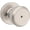 Nickel, variant on Kwikset 300MNKRDT-15 Maven Privacy Door Knob Set - Nickel