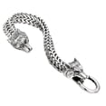thumbnail image 1 of Minnieouse Cadena de eslabones de metal Acero inoxidable a prueba de herrumbre Colgante de muñeca de moda de larga duración Suministros Ropa, zapatos y accesorios Miscelánea Plata 19cm, 1 of 6