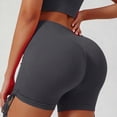 thumbnail image 6 of HCNTES Women Swim Shorts High Waisted Swimsuit Shorts Tummy Control Bathing Suit Bottom Plus Size Boyshorts(Dark Gray,M), 6 of 7