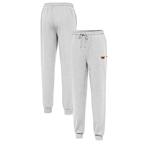 Men's Antigua Heather Gray Washington Commanders Idol Jogger Pants