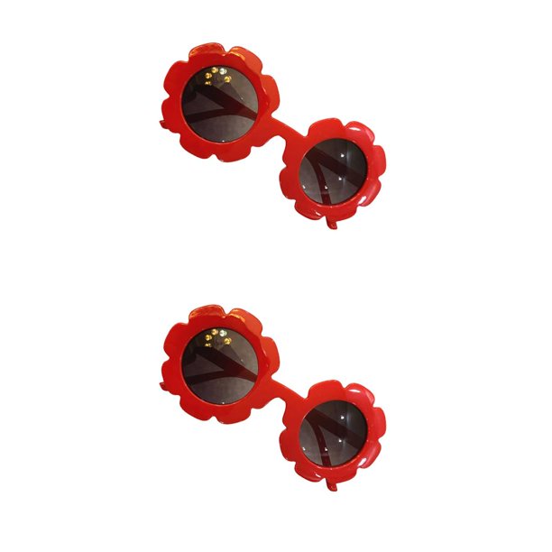 Gafas de sol Qarigey Gafas ópticas Girasol Accesorios de ropa facial protección de ojos Rojo Type2 NO2