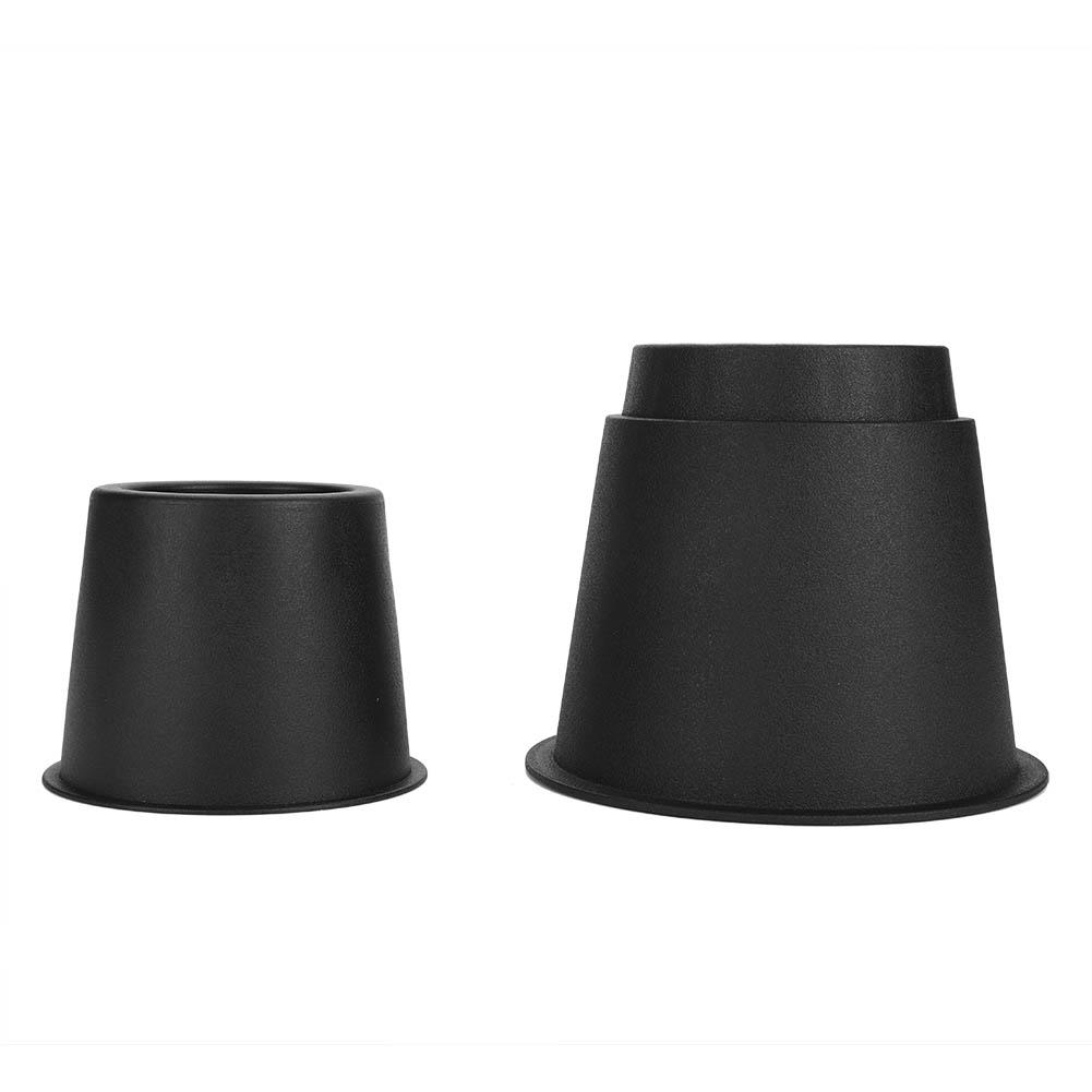 LYUMO Teapoy Risers, Chair Risers, 8PCS Furniture Risers Plastic Lift