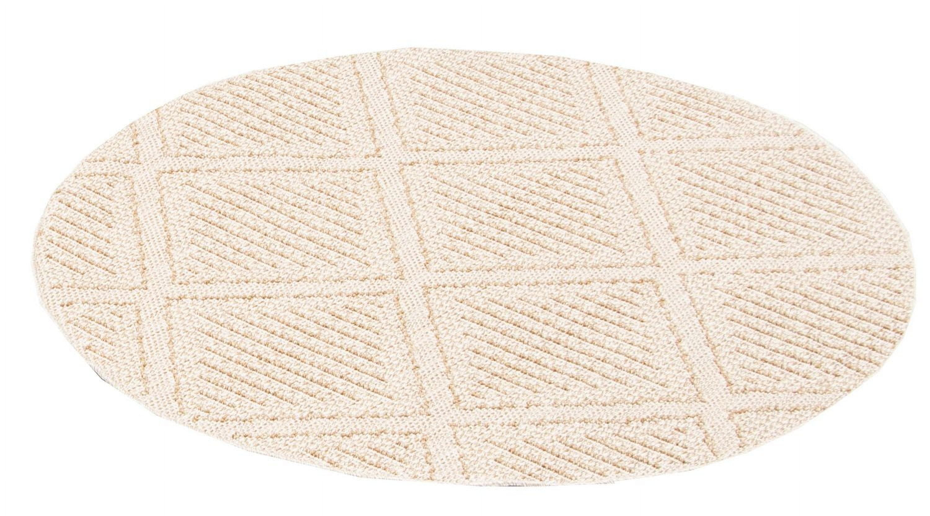 ECARPET Jute Style Area Rug for Bedroom, Living Room, Dining Room Tosca Collection