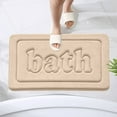 thumbnail image 5 of Pxyqht Absorbent Bath Mat, Machine Washable Bathroom Rug, Non-Slip Floor Mat, Soft Microfiber Carpet, Ideal for Bathroom Use, 5 of 7