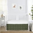thumbnail image 2 of Jungle Hatch Print Dust Ruffle Crib Skirt Boy or Girl by Sweet Jojo Designs, 2 of 2