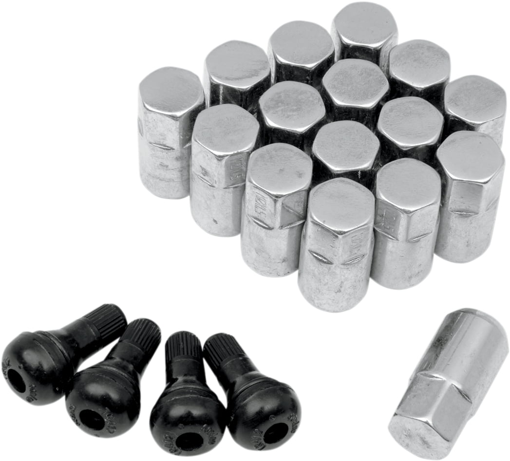 Moose Racing Lug Nuts 12mm X 1 5mm Chrome 0232 09 Walmart Com