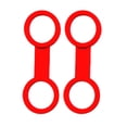 thumbnail image 5 of 2 Piezas de Silicona Zulema Snorkel Keeper Holder Accesorios Rojo, 5 of 5