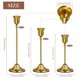 thumbnail image 2 of Juego de 6 portavelas Uzvoxhe Gold de metal pesado, 2 of 6