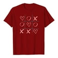 thumbnail image 6 of BLVB Valentines Day Shirts for Women Cute Love Heart Shirts Graphic Tee Tops Crewneck Short Sleeve Tshirt Valentines Gifts for Her, 6 of 6