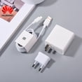thumbnail image 2 of Cargador Huawei 100W original, adaptador de pared de carga súper rápida UE/EE. UU., cable USB tipo C de 6 A para Mate X2 X3 50 40 P50 60 Nova 11 Ultra, 2 of 4