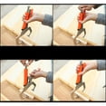 thumbnail image 2 of Abrazadera de carpintería de alicates de bloqueo de agarre de tornillo de banco tipo C de acero multiusos (14 pulgadas) Likrtyny 2jz0cl7ze4ga3hh7D04, 2 of 6
