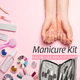 thumbnail image 5 of Kit de cuidado de uñas Kit de arte de uñas Kit de pedicura Tijeras de uñas de acero inoxidable con estuche de viaje de cuero PU Adepaton Accesorios para Manicure y Pedicure, 5 of 5